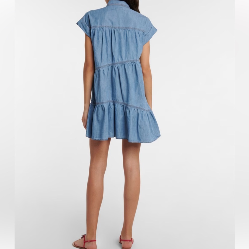 Veronica Beard Jeans Harrow Blue Dress - Picture 2 of 8